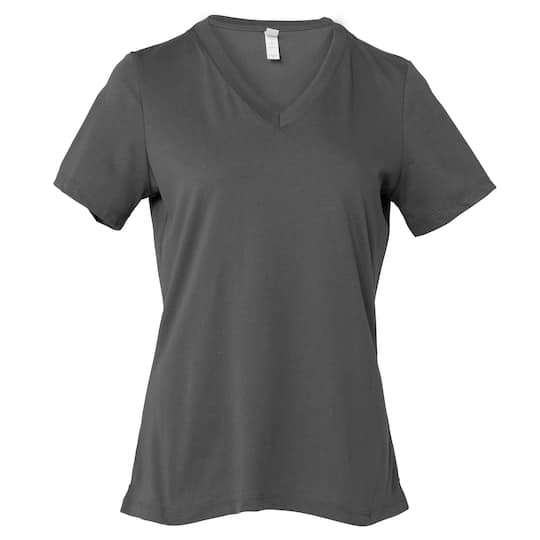 6 Pack: BELLA+CANVAS® Short Sleeve Women's V-Neck T-Shirt